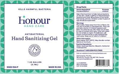 Label 1gallon (3.78 L)